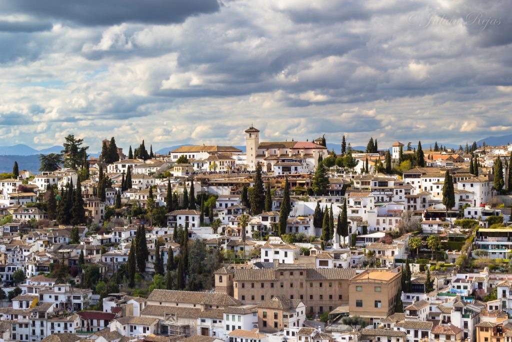 Vistas del Albaicin desde la Alhambra