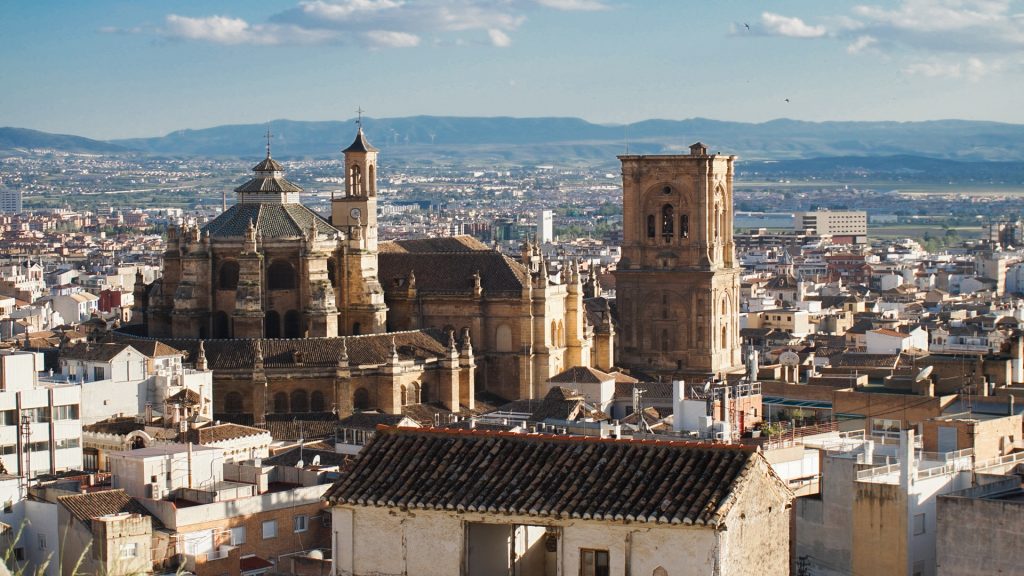 Panoramica de la Catedral de Granada